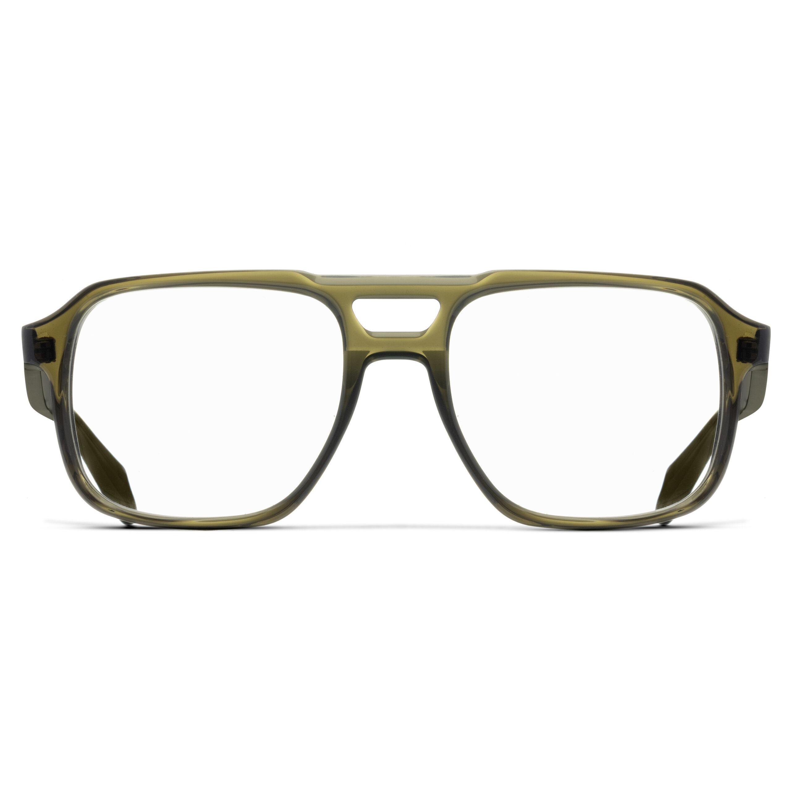 Cutler And Gross London Optical Bold Glasses Olive