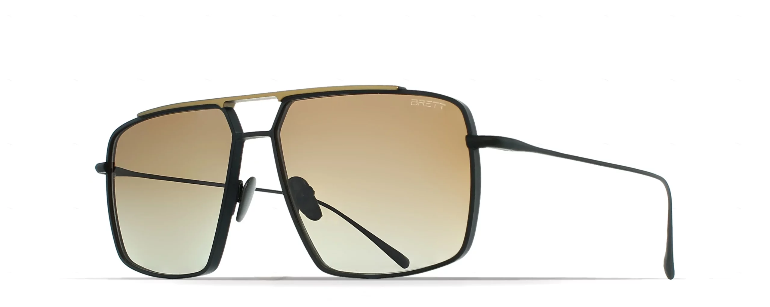 AL Sun C06 BRETT Eyewear Black Matte Block Titanium Grey