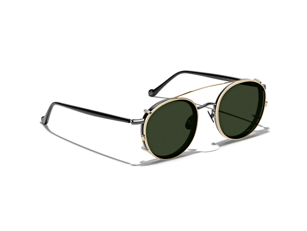 Produktbild von Moscot Zev Clip Gold/G15