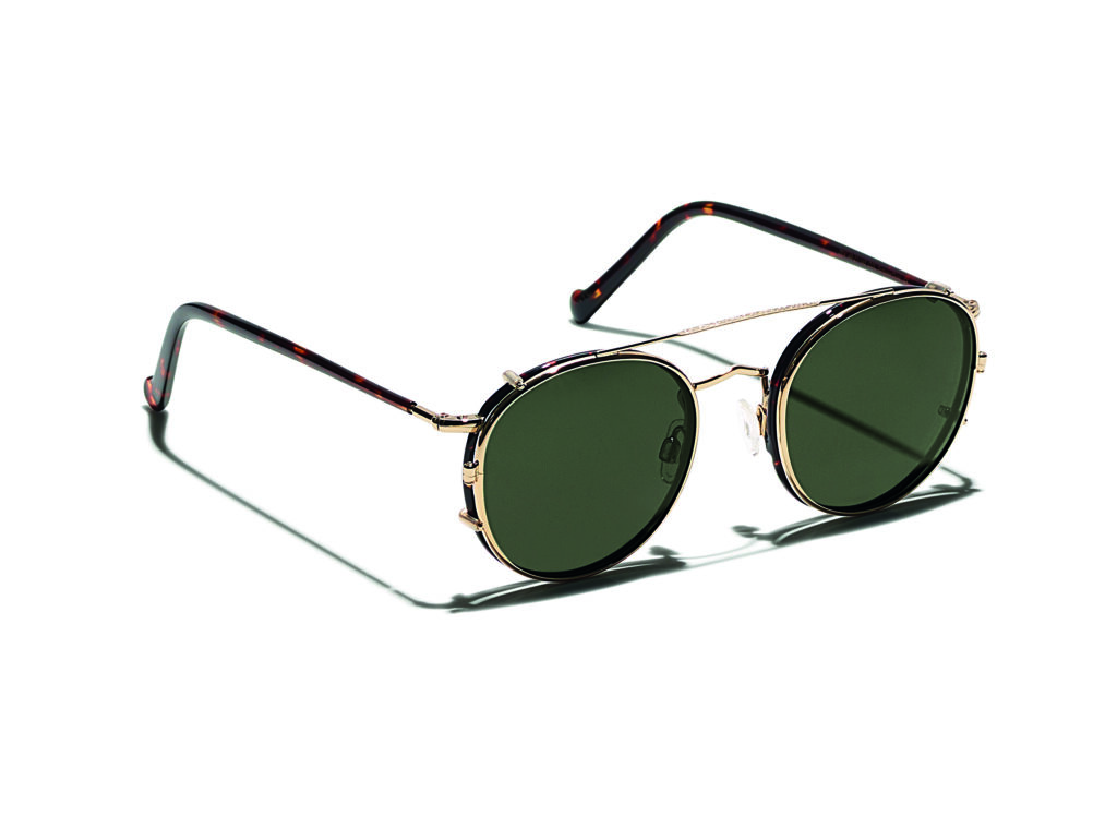 Produktbild von Moscot Zev Clip Gold/G15
