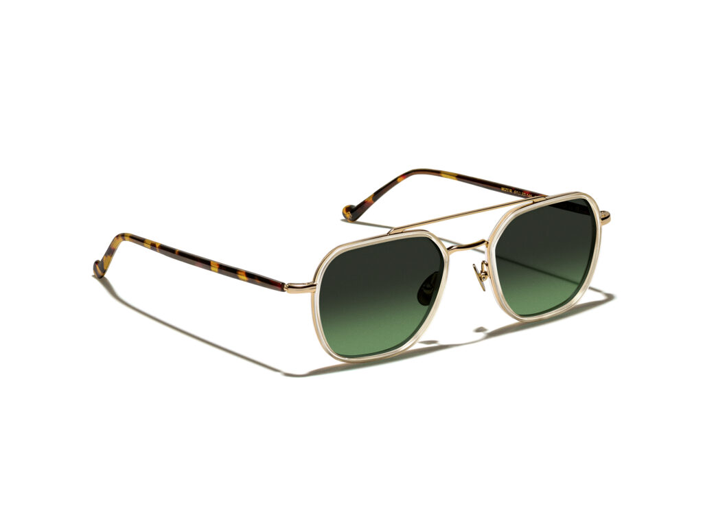 Produktbild von Moscot Mizer Sun Flesh-Tortoise/Gold