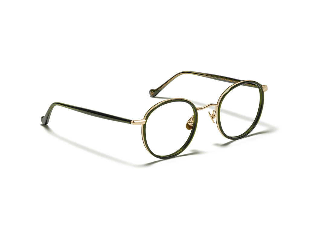 Produktbild von Moscot Zev Dark Green/Gold