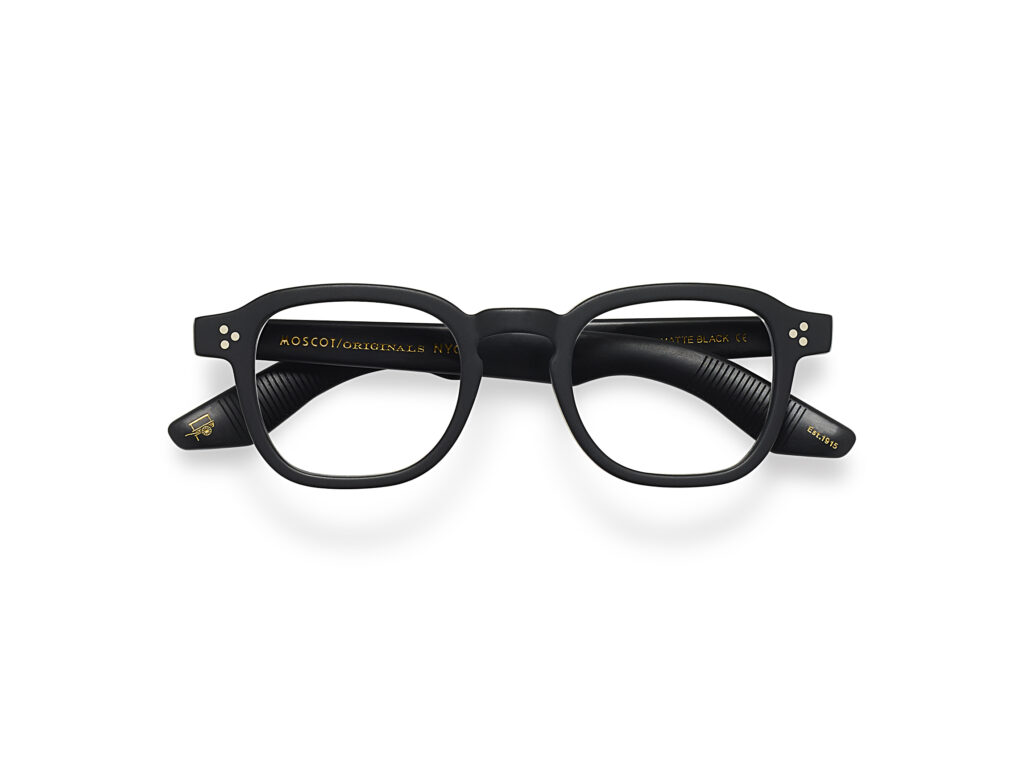 Produktbild von Moscot Momza Matte Black