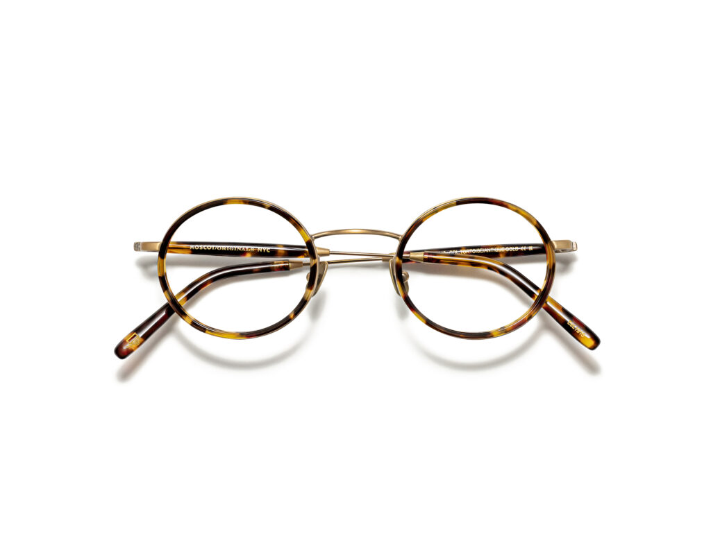 Produktbild von Moscot Cosnic Tortoise/Antique-Gold