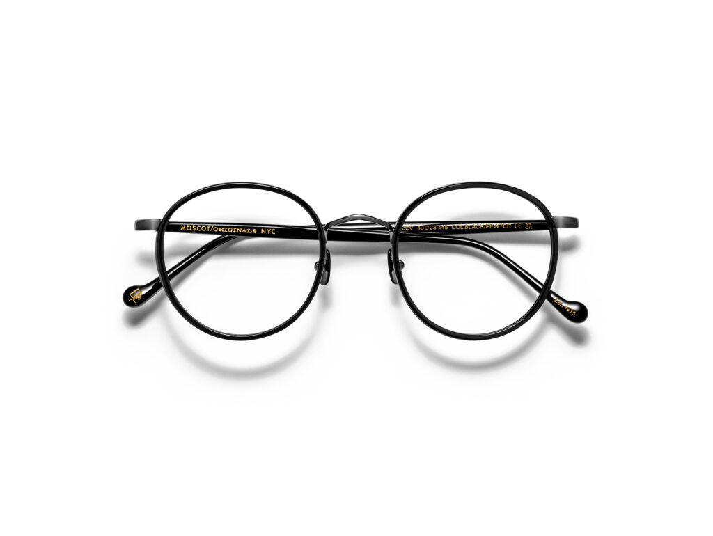 Produktbild von Moscot Zev Black/Pewter