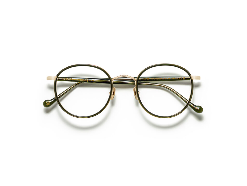 Produktbild von Moscot Zev Dark Green/Gold
