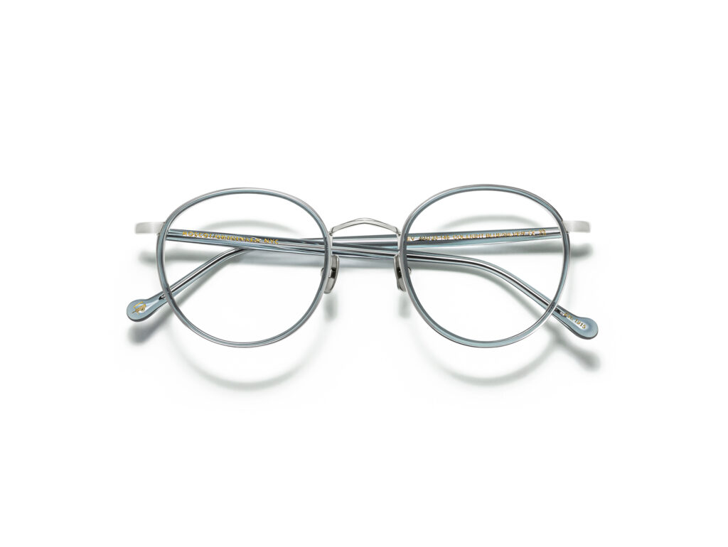 Produktbild von Moscot Zev Light Blue/Silver