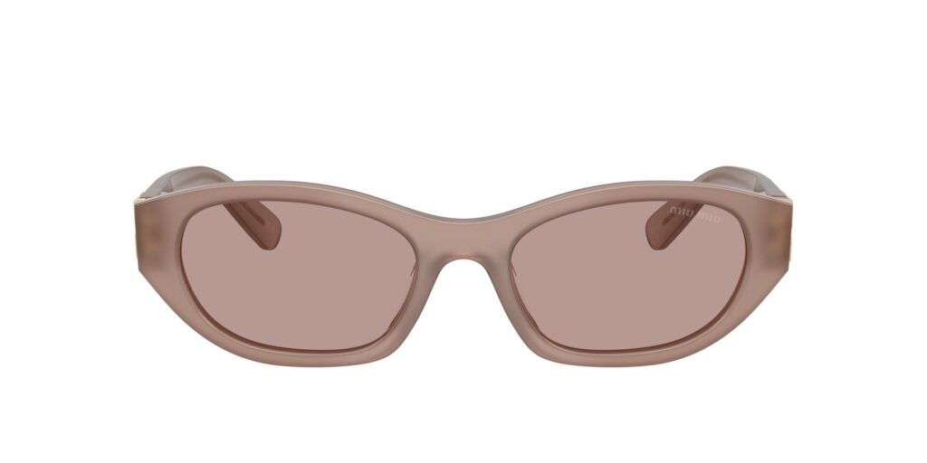 Produktbild von Miu Miu Miu Miu SMUA03 28L-20I – Sonnenbrille Grey Light Purple Brown