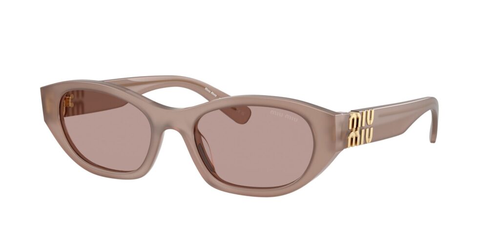 Produktbild von Miu Miu Miu Miu SMUA03 28L-20I – Sonnenbrille Grey Light Purple Brown
