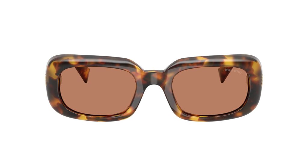 Produktbild von Miu Miu Miu Miu SMUB13 14L-90Q – Sonnenbrille Honey Havana Brown
